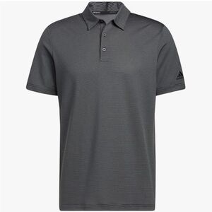 THREE adidas Men's Ottoman Stripe Polo Shirt (Lot of 3 - Size Large)